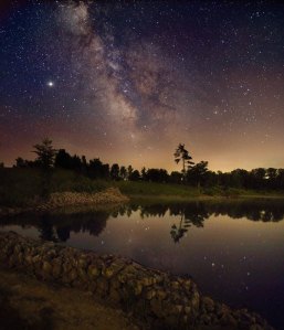 The Milky Way Over Ontario, Kerry-Ann Lecky Hepburn